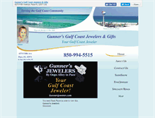 Tablet Screenshot of gunnersjewelers.com
